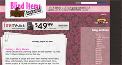Desktop Screenshot of blinditemsexposed.com